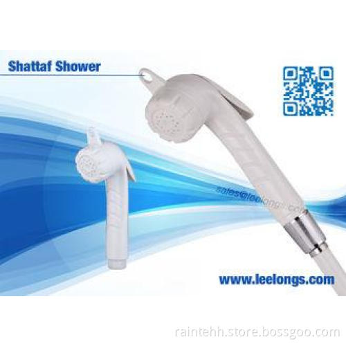 Single Function Bidet Sprayer White Abs Plastic , Toilet Bi